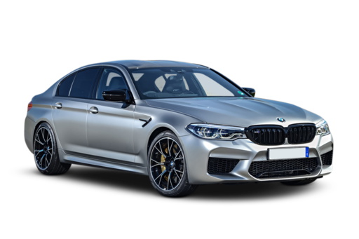 Silver BMW performance sedan